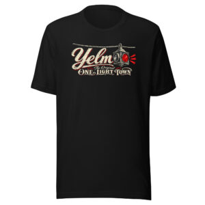 one light town Unisex t-shirt
