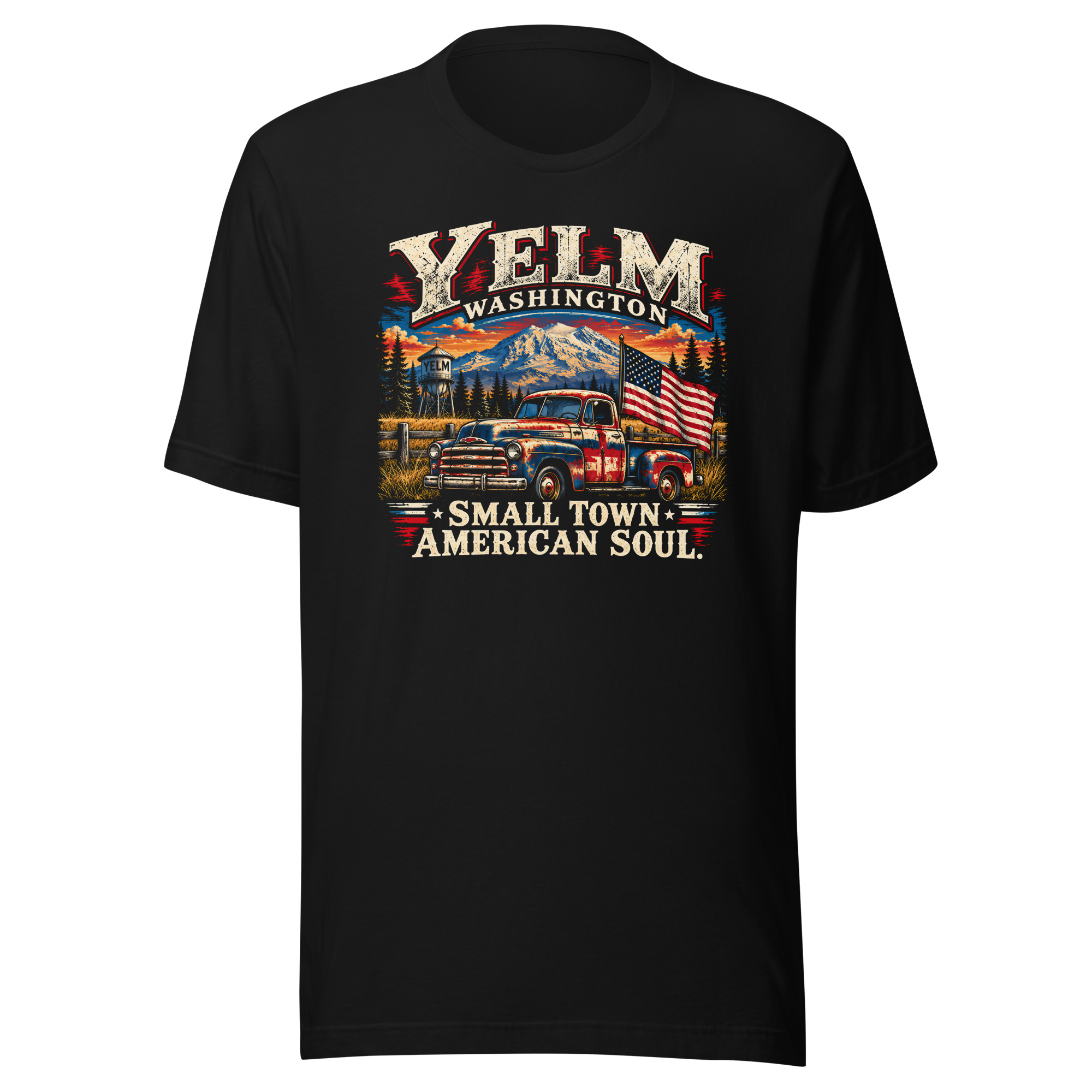 Yelm American Unisex t-shirt - Image 2