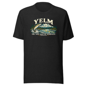 Yelm Salmon Unisex t-shirt