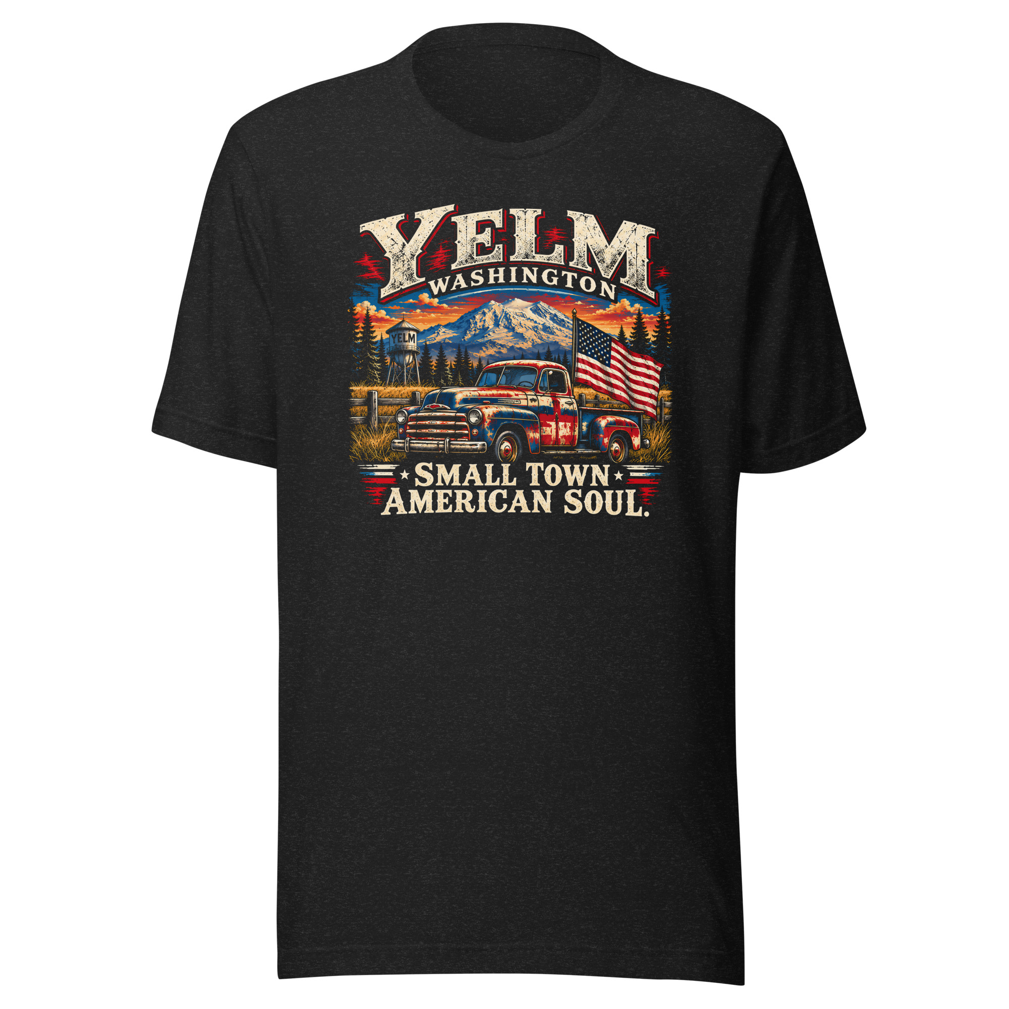 Yelm American Unisex t-shirt - Image 3
