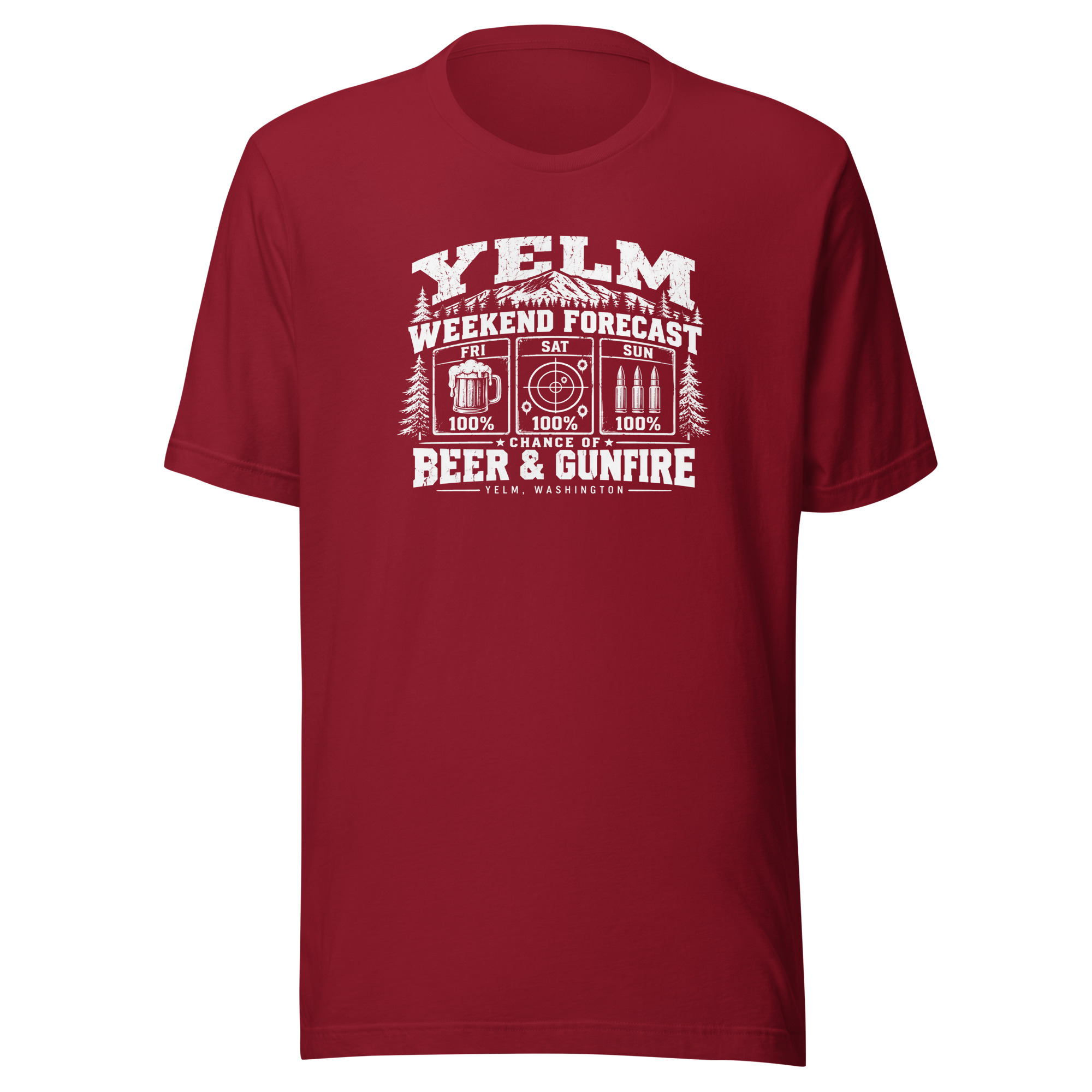 Yelm Forecast Unisex t-shirt - Image 5