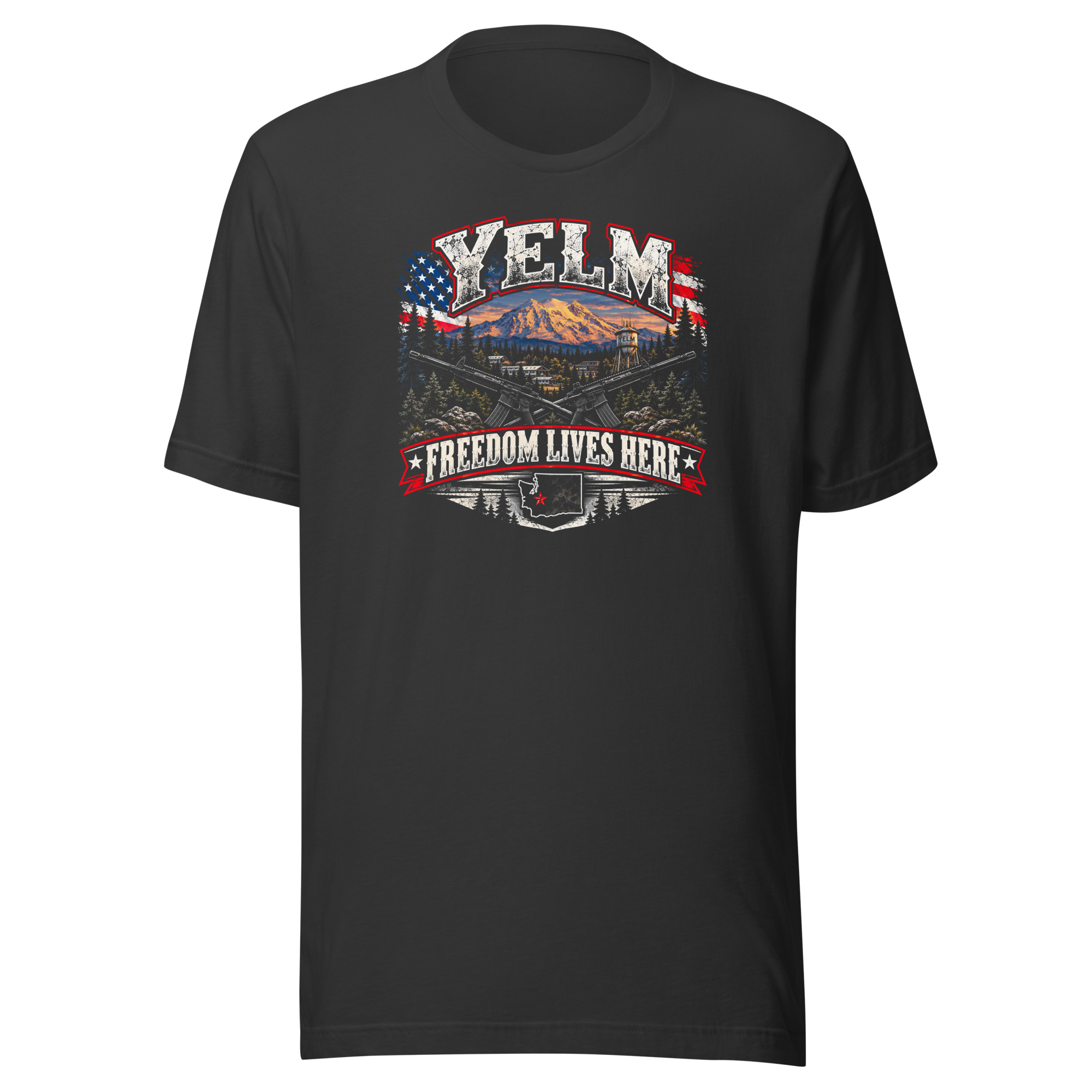 Yelm Free Unisex t-shirt - Image 3