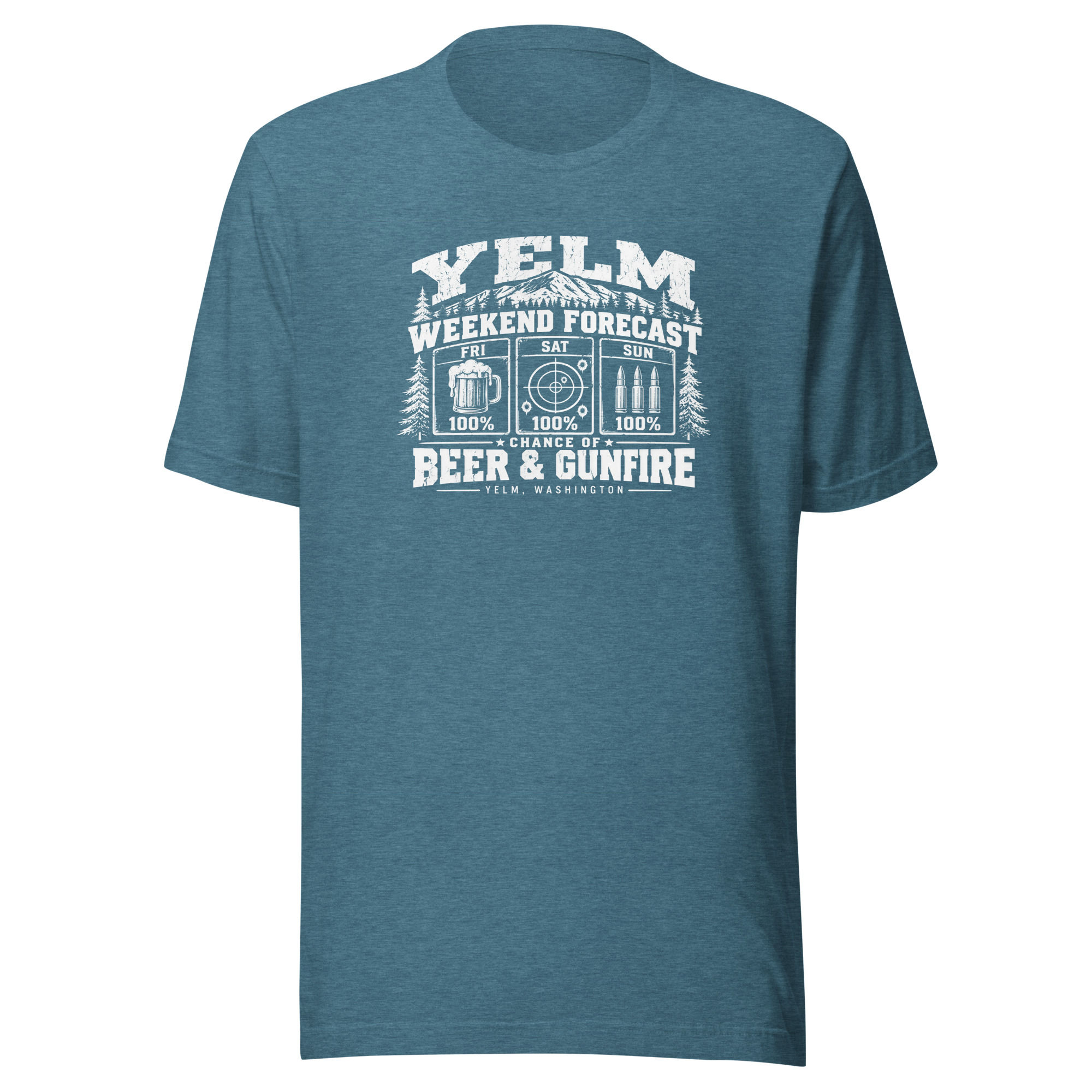 Yelm Forecast Unisex t-shirt - Image 12