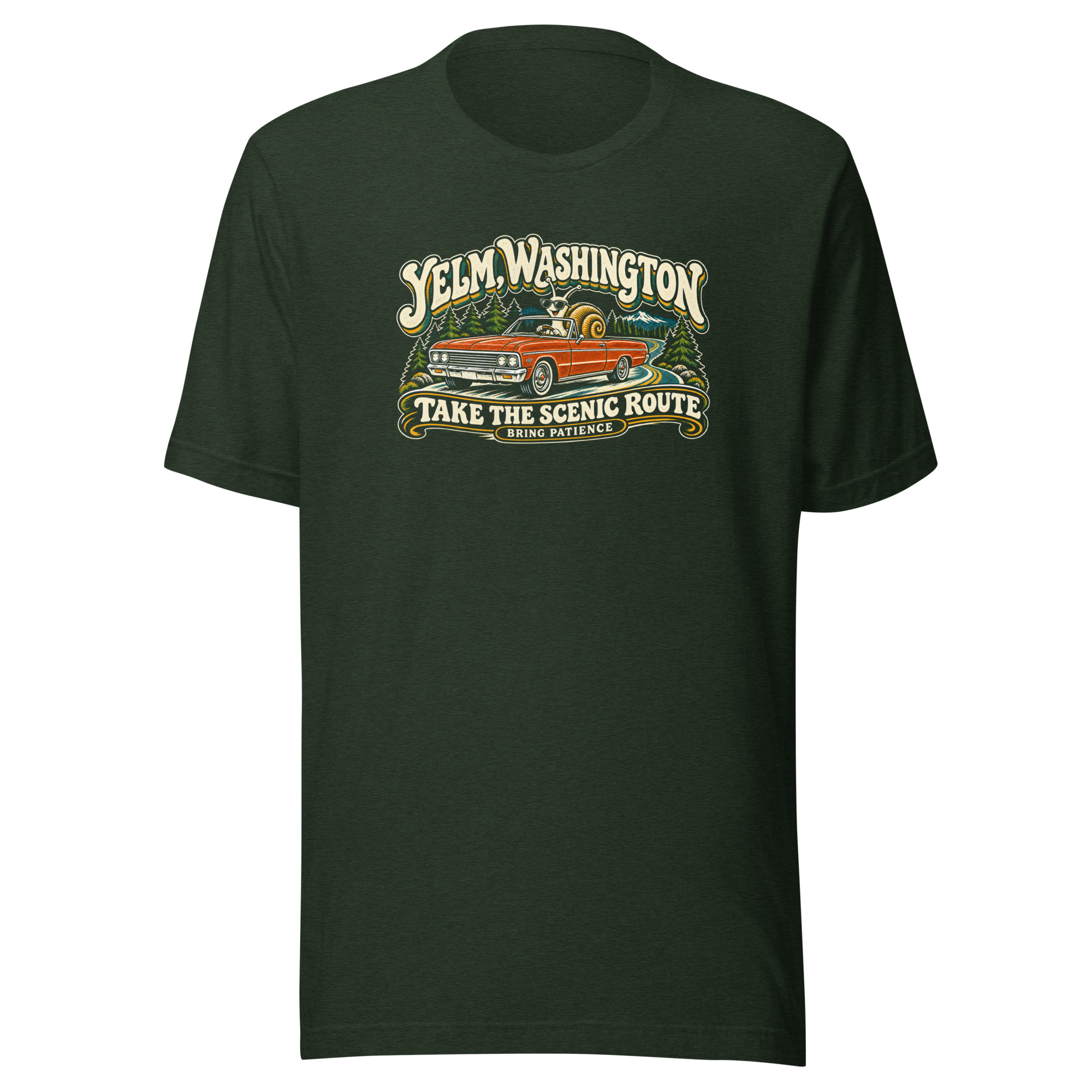 Yelm Slow Unisex t-shirt - Image 5