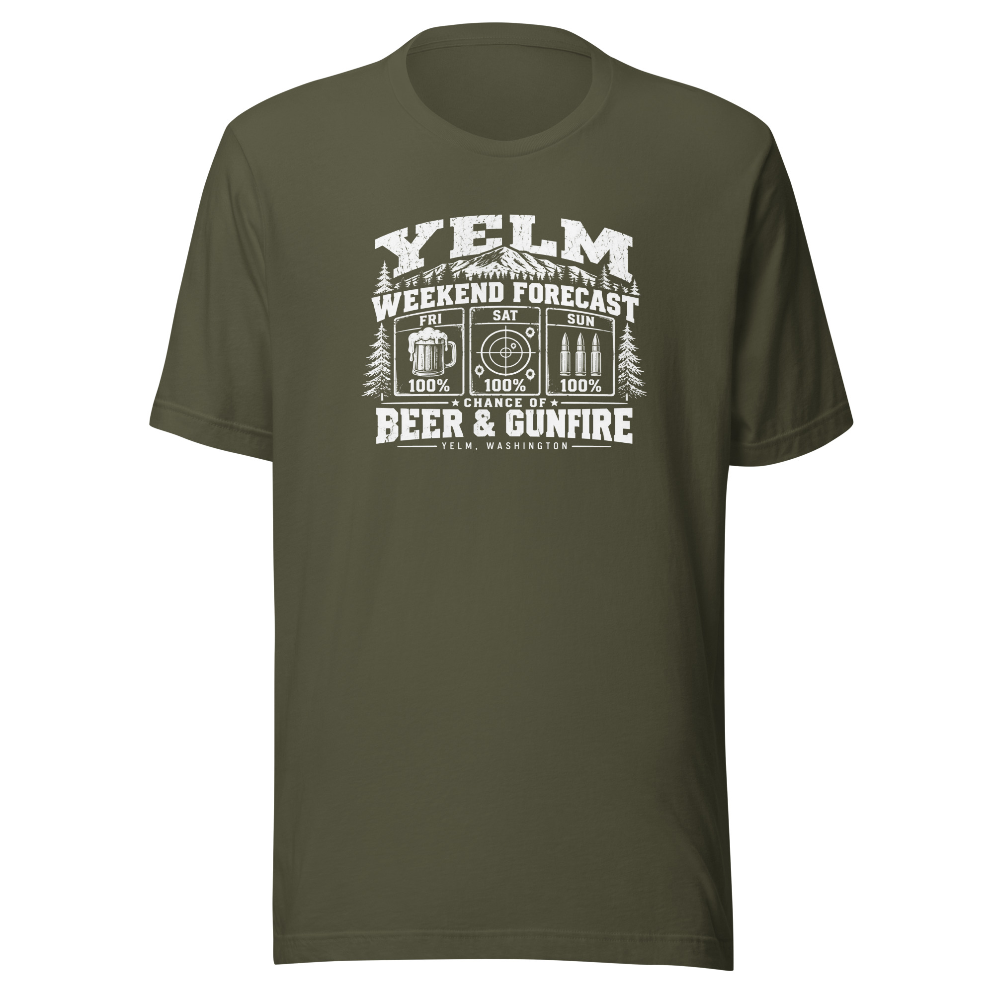 Yelm Forecast Unisex t-shirt - Image 10