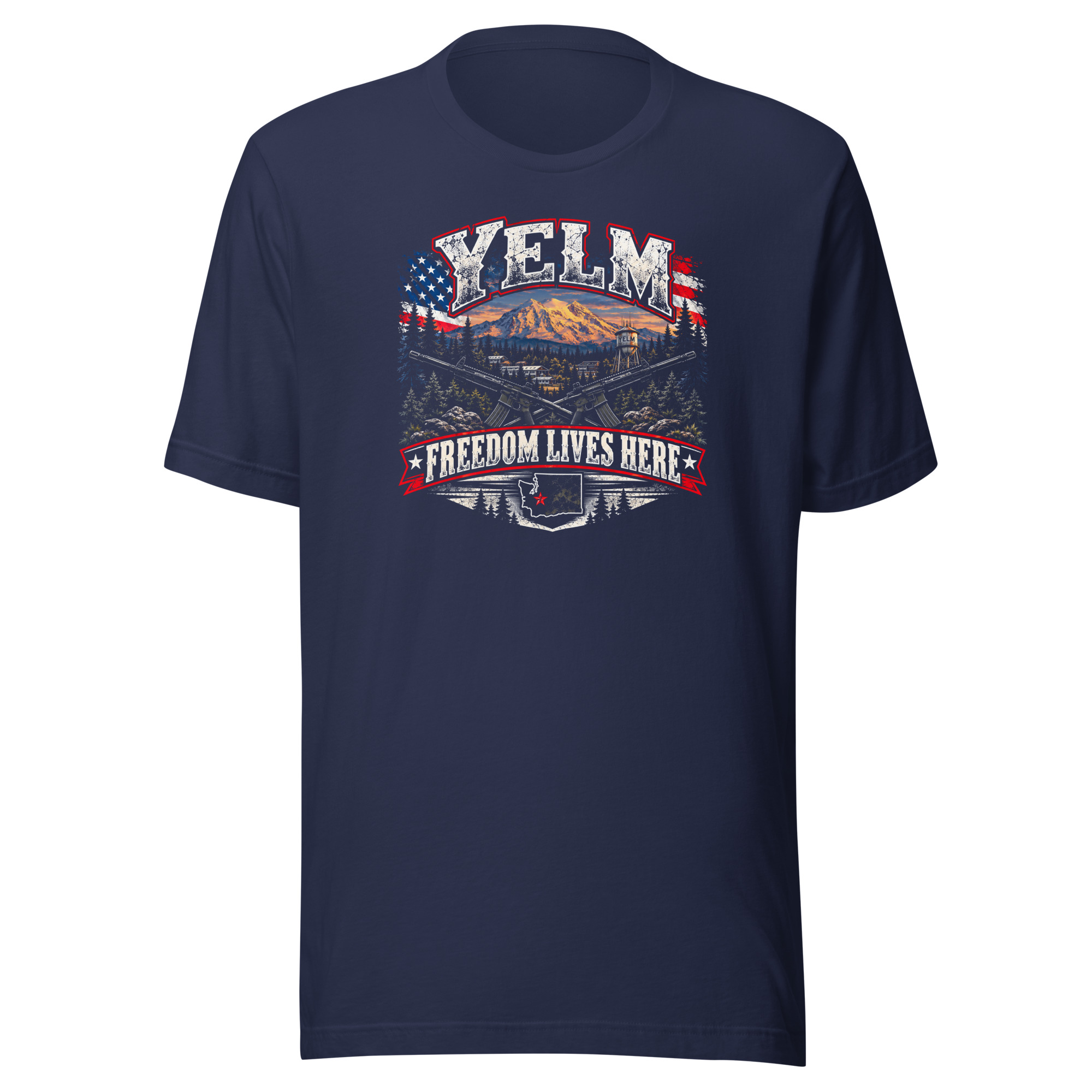 Yelm Free Unisex t-shirt - Image 4