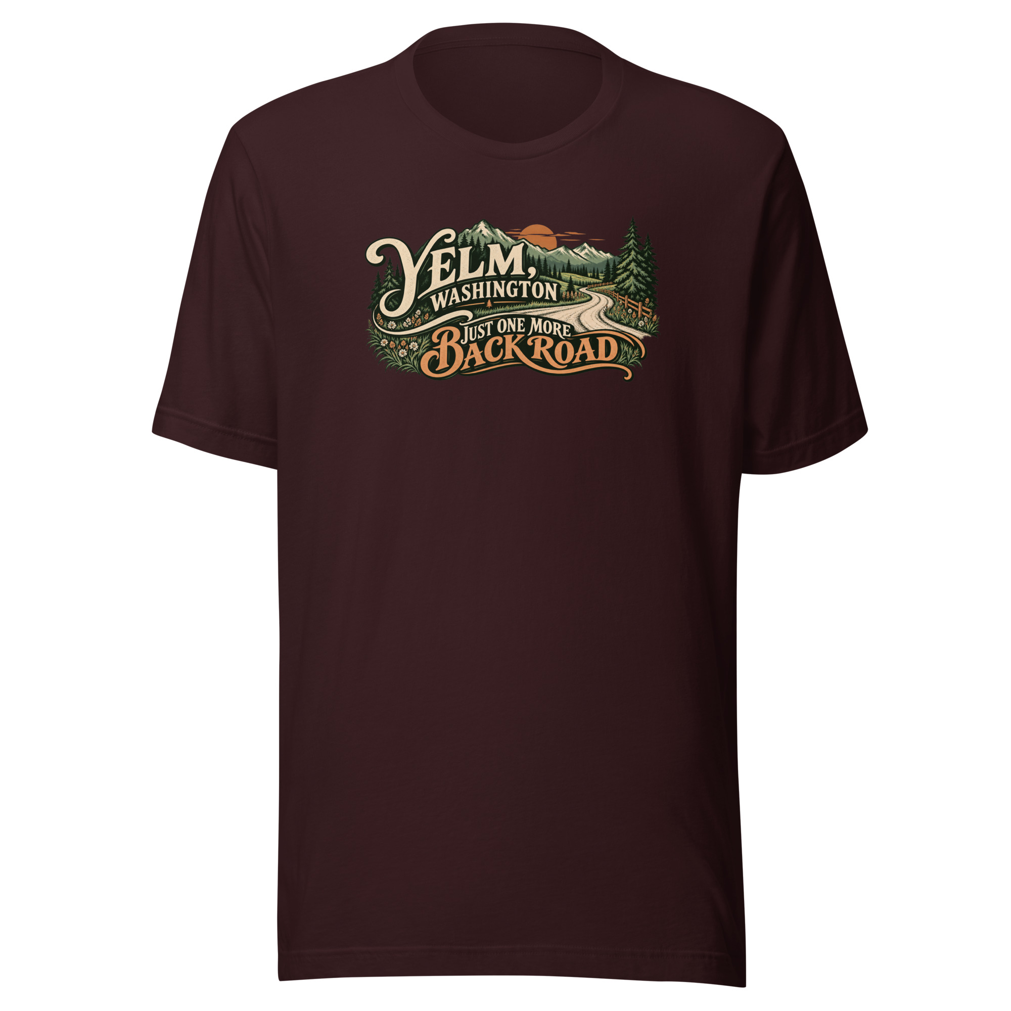 back roads Unisex t-shirt - Image 5