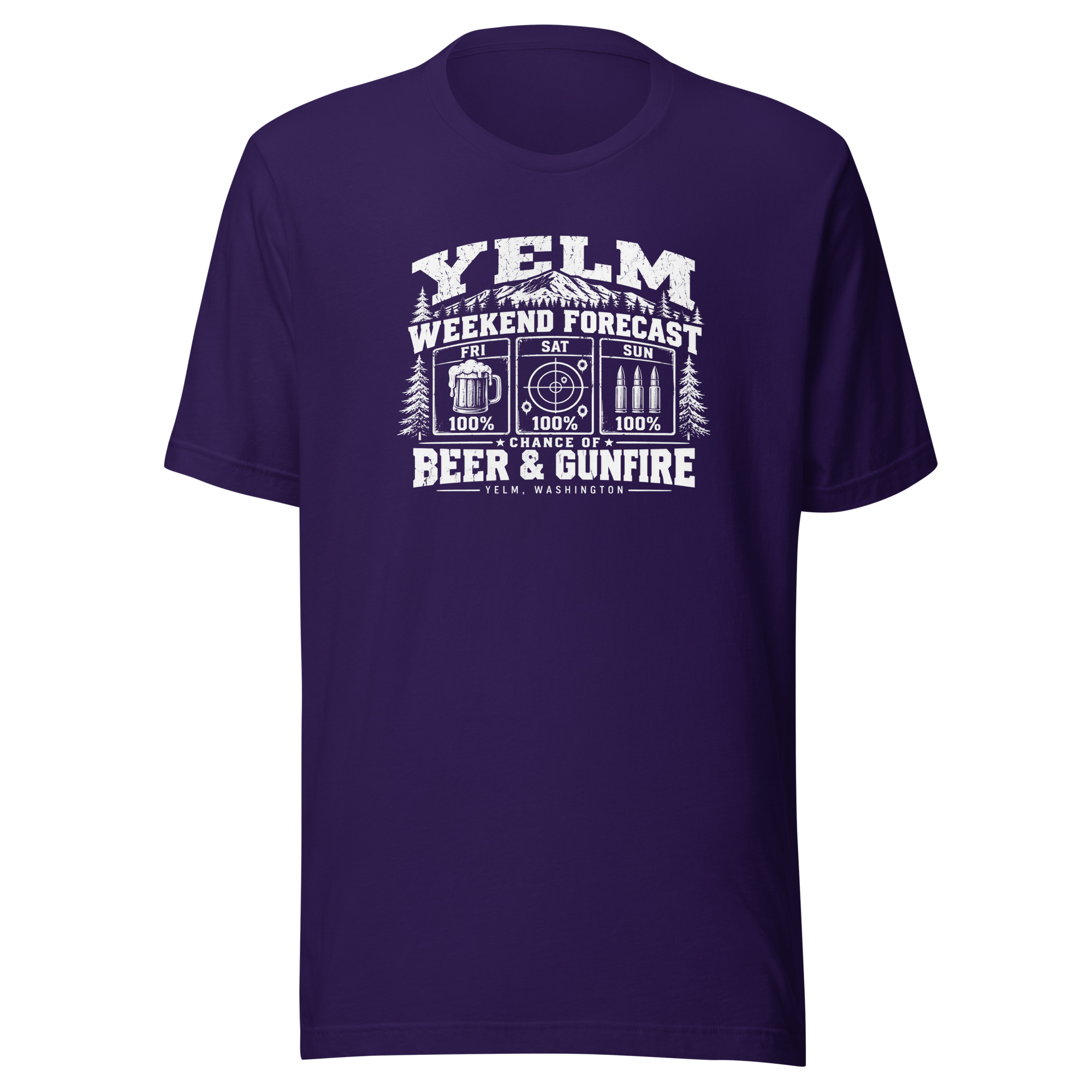 Yelm Forecast Unisex t-shirt - Image 2